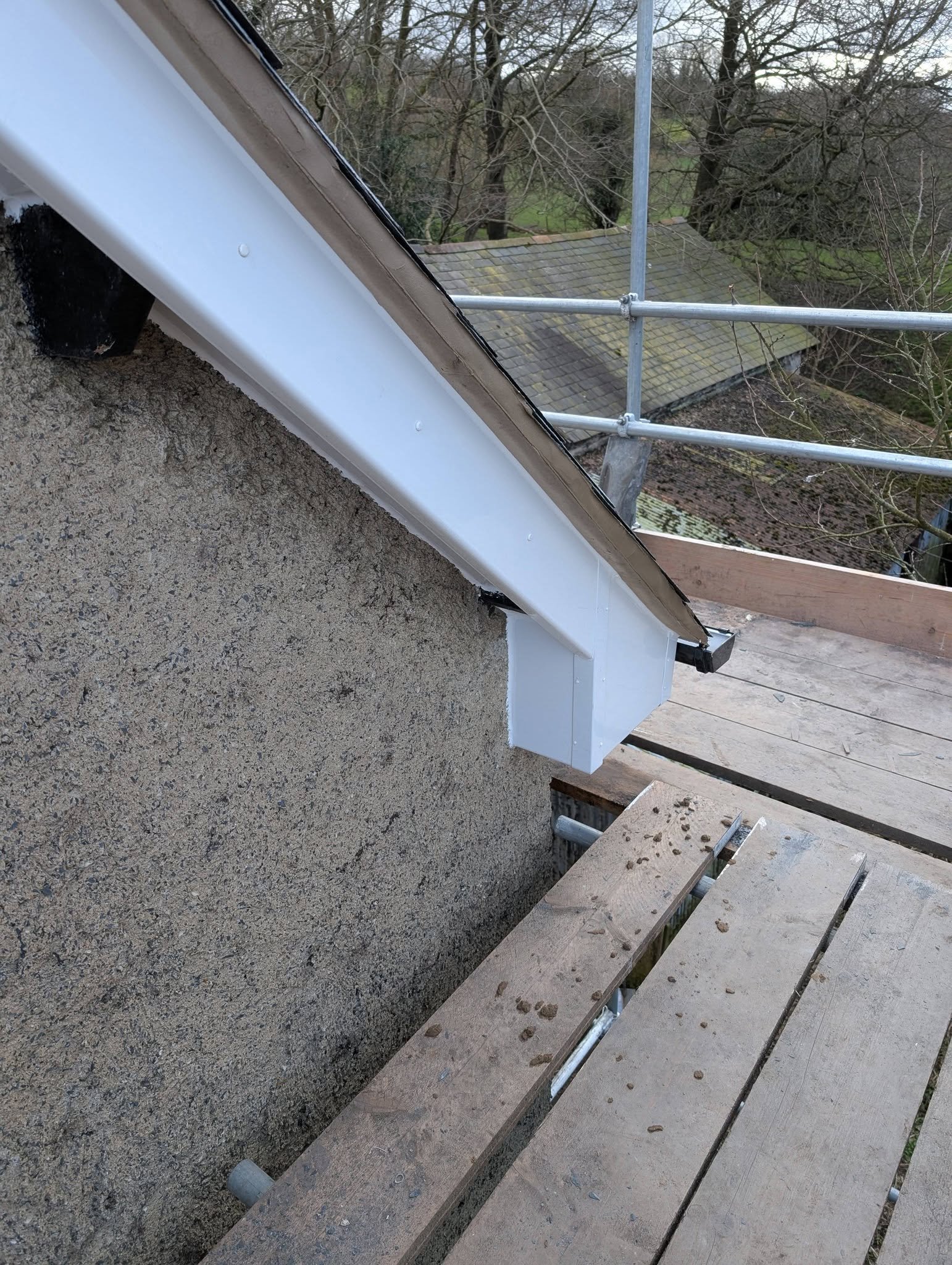New fascia and box end