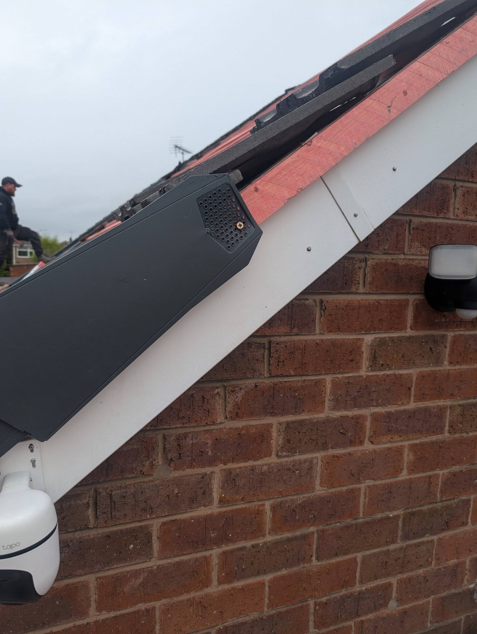 New dry verge system fitted