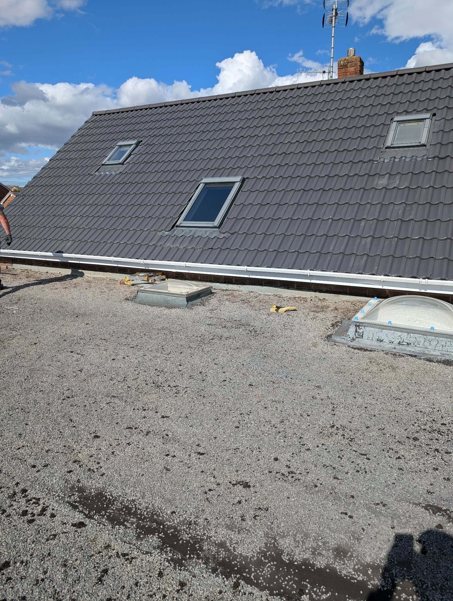 New Tiled Roof in Borras, Wrexham